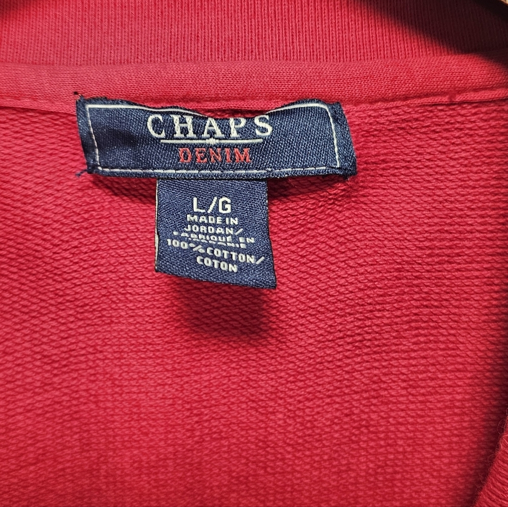 (L) Chaps toggle sweater - Picture 6 of 8
